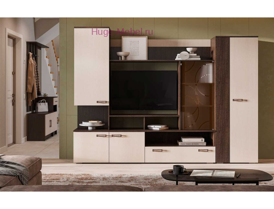 Гостиная Сиенна венге/дуб