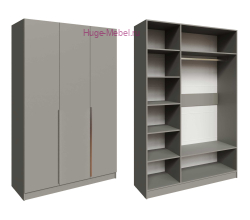 Шкаф "Мадрид" 1,5 м без зеркала мокко