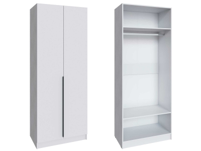 Шкаф 90 см "Мадрид" белый Шкаф 90 см "Мадрид" белый