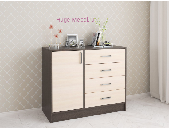 Комод "Катрин 6 Венге / Дуб"