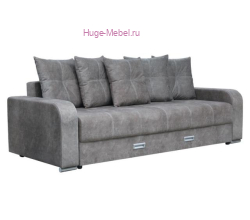 Диван раскладной "Августин-2" серый
