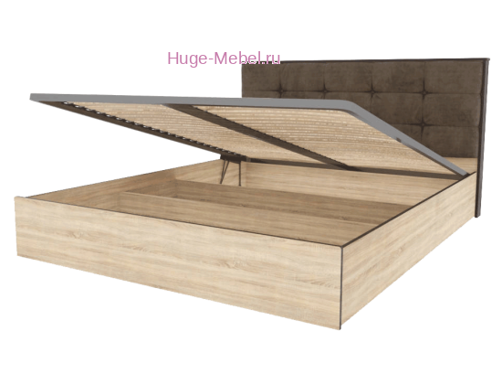 Кровать подъёмная 140 "Лирика ЛК-2 Кофе"