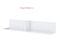 Полка навесная "Сириния белый"