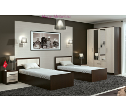 Спальня "Фиеста К4" с двумя кроватями